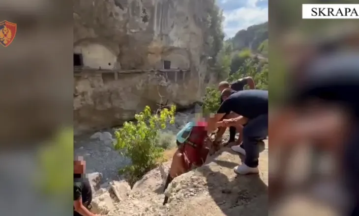 Mbetën të bllokuar në Kanionet e Gradecit në Skrapar, shpëtohen dy turistë çekë