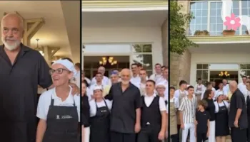 Mbledhja e socialistëve në Lundër, Rama takon stafin e restorantit: Me katnarët e mi n’dur t’sigurta! (VIDEO)