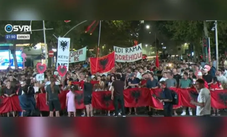 Mbyllet protesta e 65-të qytetare kundër qeverisë Rama: Nuk do ndalemi deri në largimin e tij