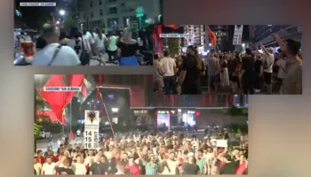Mbyllet protesta e 72-të para Kryeministrisë/ Qytetarët: Nuk do të ndalemi, këtu deri në largimin e Ramës