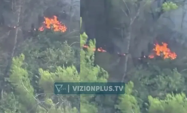 Memaliaj/ Pas gjashtë orësh betejë me flakët, vihet nën kontroll zjarri në fshatin Luftinjë