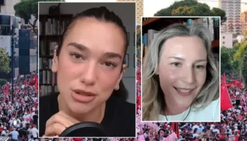 “Mos u dorëzoni!”/ Dua Lipa dhe Lea Ypi inkurajojnë qytetarët: Protestat sjellin ndryshim, mbrojnë demokracinë