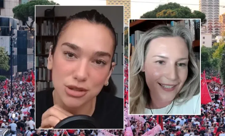 “Mos u dorëzoni!”/ Dua Lipa dhe Lea Ypi inkurajojnë qytetarët: Protestat sjellin ndryshim, mbrojnë demokracinë