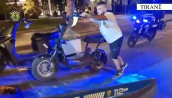 Motomjetet në “sitë” në Tiranë, 19 drejtues procedohen penalisht, sekuestrohen mjetet elektrike