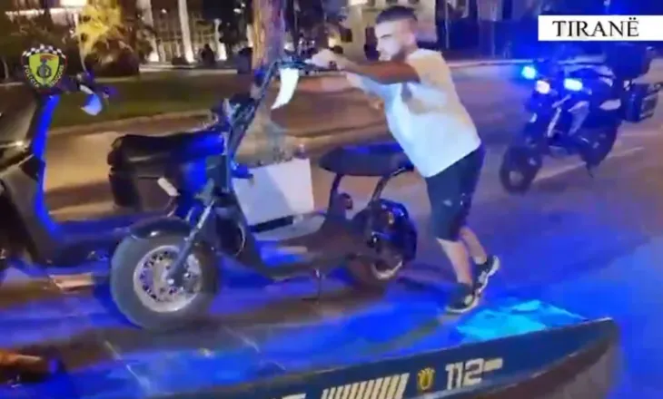 Motomjetet në “sitë” në Tiranë, 19 drejtues procedohen penalisht, sekuestrohen mjetet elektrike