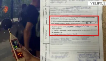 Muzika e lartë i kushton shtrenjtë lokalit në Velipojë, gjobë 200 mijë lekë për zhurmën