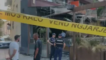 Natë tmerri! Përfshihet nga flakët një hotel në Lungomare në Vlorë, 7 persona dërgohen në spital