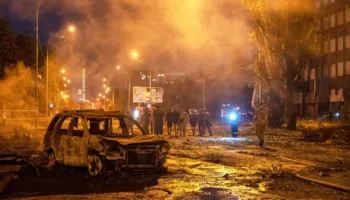Nate zjarri ne Kiev, Europa ne alarm, Macron premton perplasje me Mosken