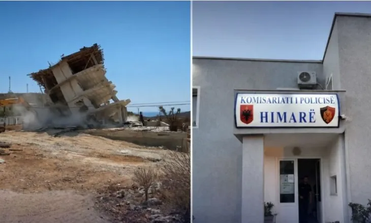 Ndërtimi pa leje në Himarë/ Arrestohen dy efektivë, shpallen në kërkim dy të tjerë