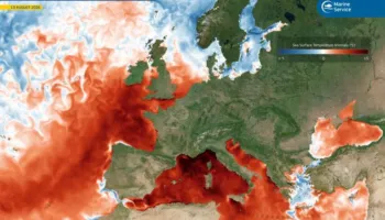 Ndryshimet klimatike shkaktojnë temperatura ekstreme në detet evropiane