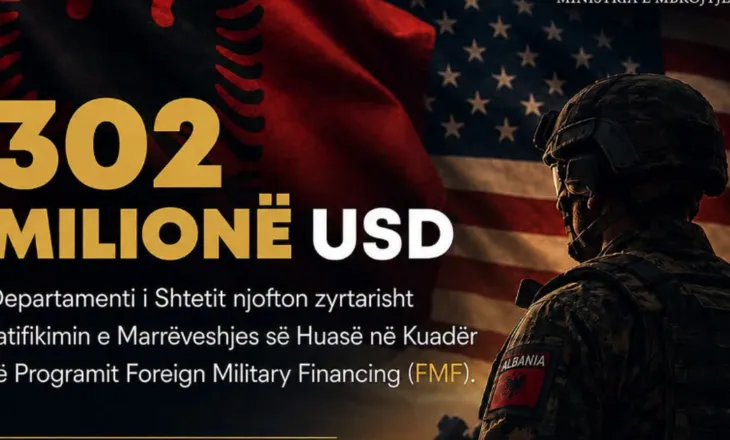 Nënshkruhet marrëveshja, SHBA i jep Shqipërisë 302 mln $ për mbrojtjen