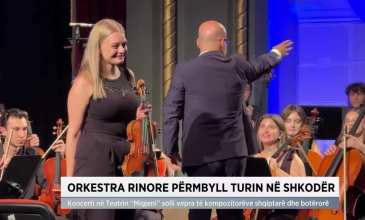 Nga Shkodra drejt Europës, Orkestra Rinore e Ballkanit Perëndimor mbyll turin me muzikë