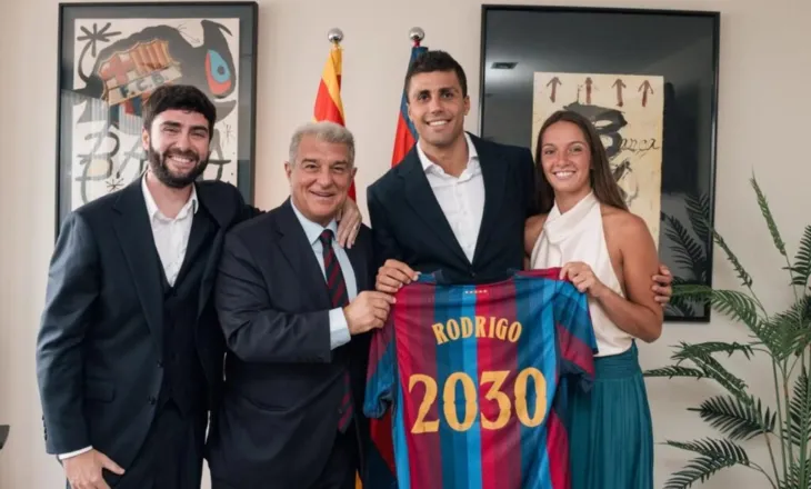 Nis aventurën te Barça, Rodri: Flik kërkon përvojën time