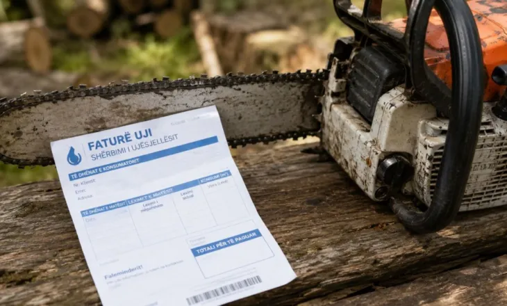 NJË FATURË UJI, NJË MOTORSHARRË/ KU PO SHKON JETA NË PALLATET E TIRANËS?