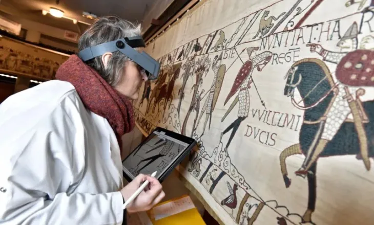 Një mijë vjet histori të qëndisura në Tapicerinë e Bayeux-it