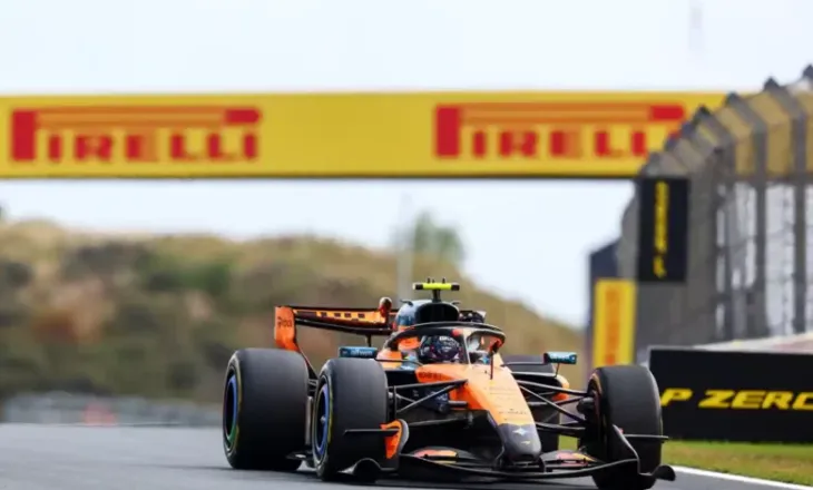 Norris triumfon në Holandë dhe hyn në garën për titull, dy Mercedes në podium e më pas Ferrari