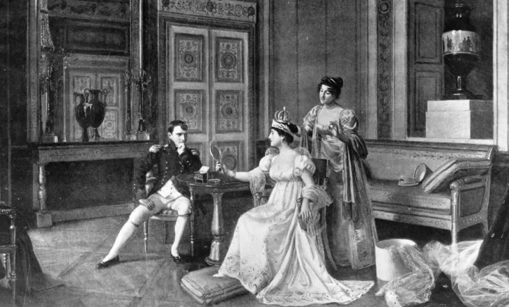 Nuk ishte më gjenerali i pamposhtur, ishte thjesht Napoleoni, duke pritur Josephinën