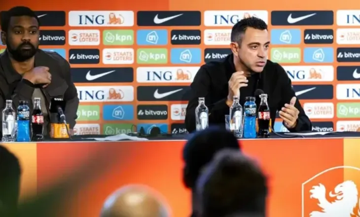 “Nuk më intereson nëse jam zgjedhja e tretë apo e dhjetë”, Xavi prezantohet te Holanda: Kam ardhur në universitetin e futbollit