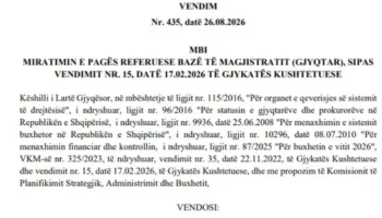 Pagat e gjyqtarëve/ KLGJ zbaton vendimin e Kushtetueses, rritje me 65 mijë lekë