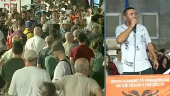 “Para 10 vitesh kam ikur që këtu…”/ Emigranti nga protesta: Rama n’burg, Berisha n’burg