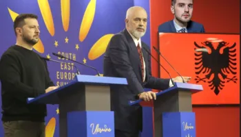 Pas darkës sekrete me Aleks Soros, Rama i jep zemër Zelenskyt, konfirmon se ka raporte të mira me presidentin…