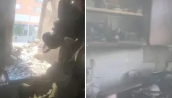 Përfshihet nga zjarri apartamenti pranë stadiumit “Selman Stërmasi”