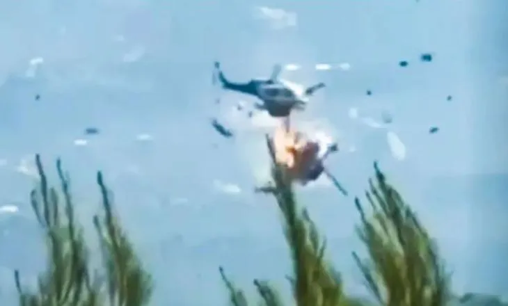 Përplasen 2 helikopterë gjatë operacionit për shuarjen e zjarreve në Greqi, 2 të vdekur dhe 2 të plagosur