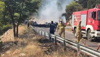 Përplasja e dy helikopterëve zjarrfikës në Greqi/ Raportohet për dy viktima, piloti britanik mbijeton