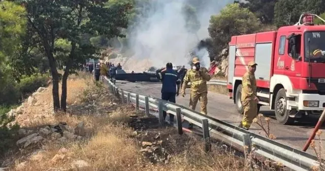 Përplasja e dy helikopterëve zjarrfikës në Greqi/ Raportohet për dy viktima, piloti britanik mbijeton