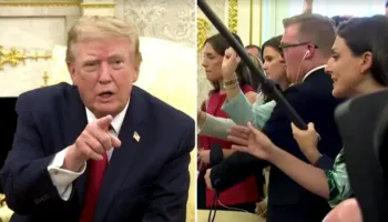 Përplasje e fortë në Shtëpinë e Bardhë! Trump i bërtet gazetares së CNN: Hesht! Hesht! Hesht! (VIDEO)