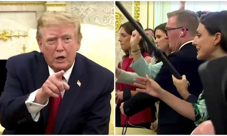 Përplasje e fortë në Shtëpinë e Bardhë! Trump i bërtet gazetares së CNN: Hesht! Hesht! Hesht! (VIDEO)
