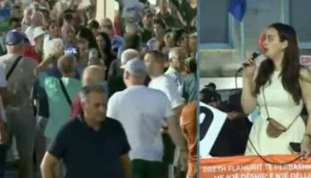 “Persona të paidentifikuar kanë dhunuar gjatë protestës, policia të bëjë detyrën”/ Aktivistja: Asnjë incident s’mund…
