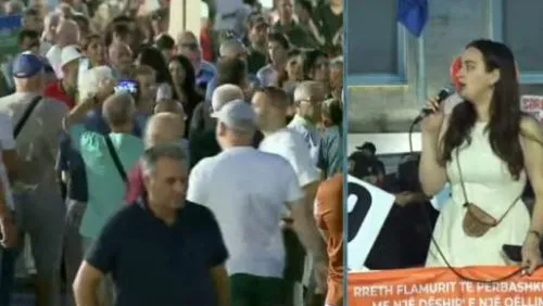 “Persona të paidentifikuar kanë dhunuar gjatë protestës, policia të bëjë detyrën”/ Aktivistja: Asnjë incident s’mund…