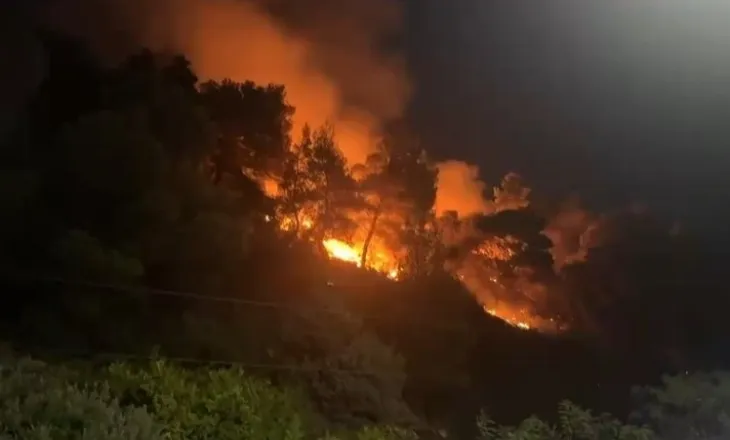Pezullohet operacioni për shkak të errësirës, vatra e zjarrit në Drenije vijon të mbetet aktive