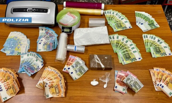 Pjesë e rrjetit të trafikut të kokainës dhe heroinës në Torino, arrestohen 2 shqiptarët! Ja çfarë u sekuestrua
