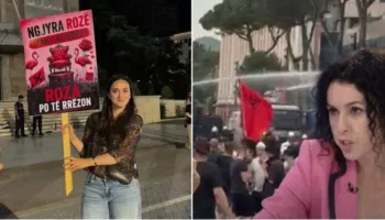 Plas mes organizatorëve! Gazetarja ironizoi protestën, aktivistët “i sulen”: Negativitet! Po merrni në qafë popullin…