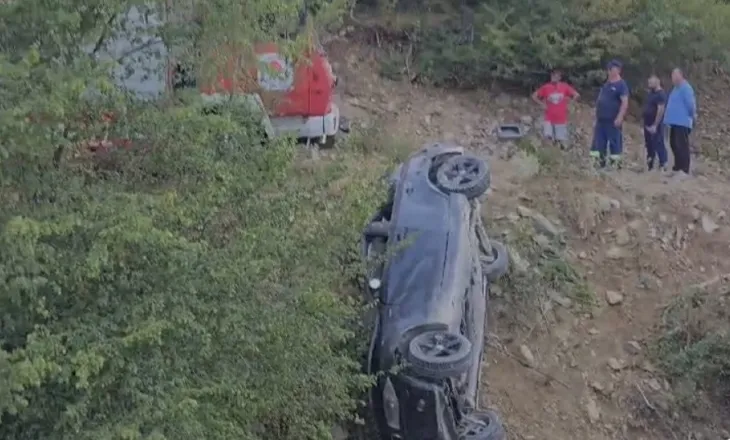 Po ktheheshin nga Lura, makina bie në greminë! Vdes 20 vjeçari pasagjer, shoferi dhe një 15 vjeçar rëndë tek Trauma (EMRI)