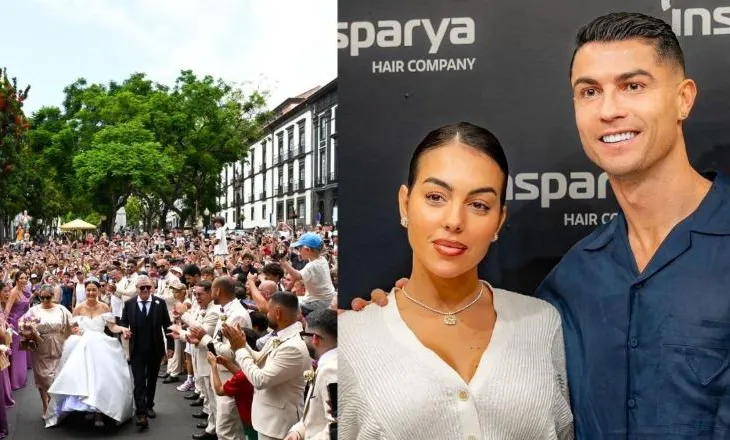 ‘Po martohet Ronaldo’, thashethemi që solli kaos në Portugali/ Mbi 2 mijë njerëz pushtojnë katedralen në Funchal
