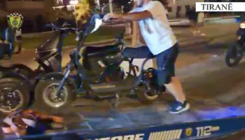 Policia Rrugore “blindon” Tiranën, 19 persona nën hetim dhe 19 motomjete elektrike të sekuestruara