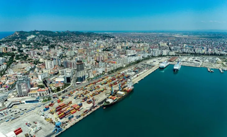 Porti i Durrësit përpunon 2,4 milionë tonë mallra në 7 muaj, rritje 6,7%