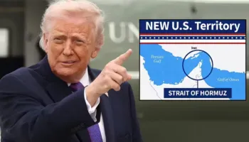 Presidenti amerikan Donald Trump këmbëngul se Ngushtica e Hormuzit  është “territor amerikan”