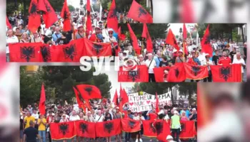 Protesta e 69-të/ Nis marshimi drejt Kryeministrisë, qytetarët: Rama jepe dorëheqjen
