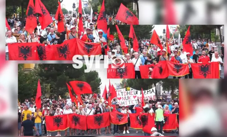 Protesta e 69-të/ Nis marshimi drejt Kryeministrisë, qytetarët: Rama jepe dorëheqjen
