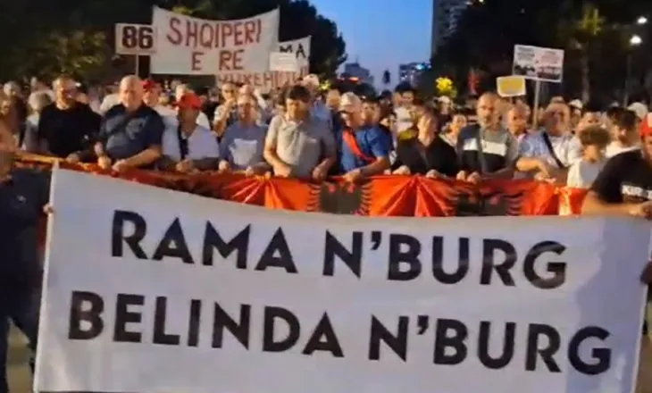 Protesta e 86-të/ Nis marshimi drejt Kryeministrisë, qytetarët: Rama jep dorëheqjen!