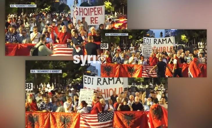 Protesta e 88-të/ Nis marshimi, qytetarët drejt Kryeministrisë: Rama jep dorëheqjen