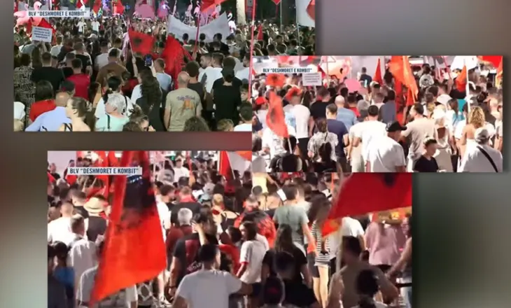 Protesta në ditën e 76-të, diaspora sërish në shesh, nis marshimi në rrugët e Tiranës