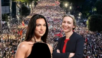 “Protestat gjenerojnë ndryshim”/ 66 ditë revoltë, Dua Lipa dhe Lea Ypi tjetër mesazh shqiptarëve: Mos u dorëzoni
