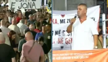 Protestuesi: SHBA të shpallë non grata të gjithë qeveritarët, Rama është armik i Shqipërisë dhe Kosovës