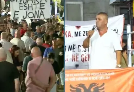 Protestuesi: SHBA të shpallë non grata të gjithë qeveritarët, Rama është armik i Shqipërisë dhe Kosovës