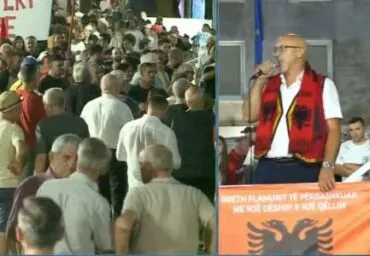 Protestuesi shpreh bindjen e plotë nga Bulevardi: Më 1 tetor qytetarët do ta hedhin Ramën në koshin e plehrave
